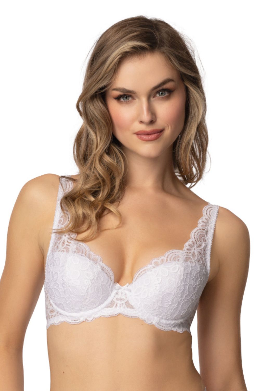 Soutien-gorge rembourré blanc – Image 3