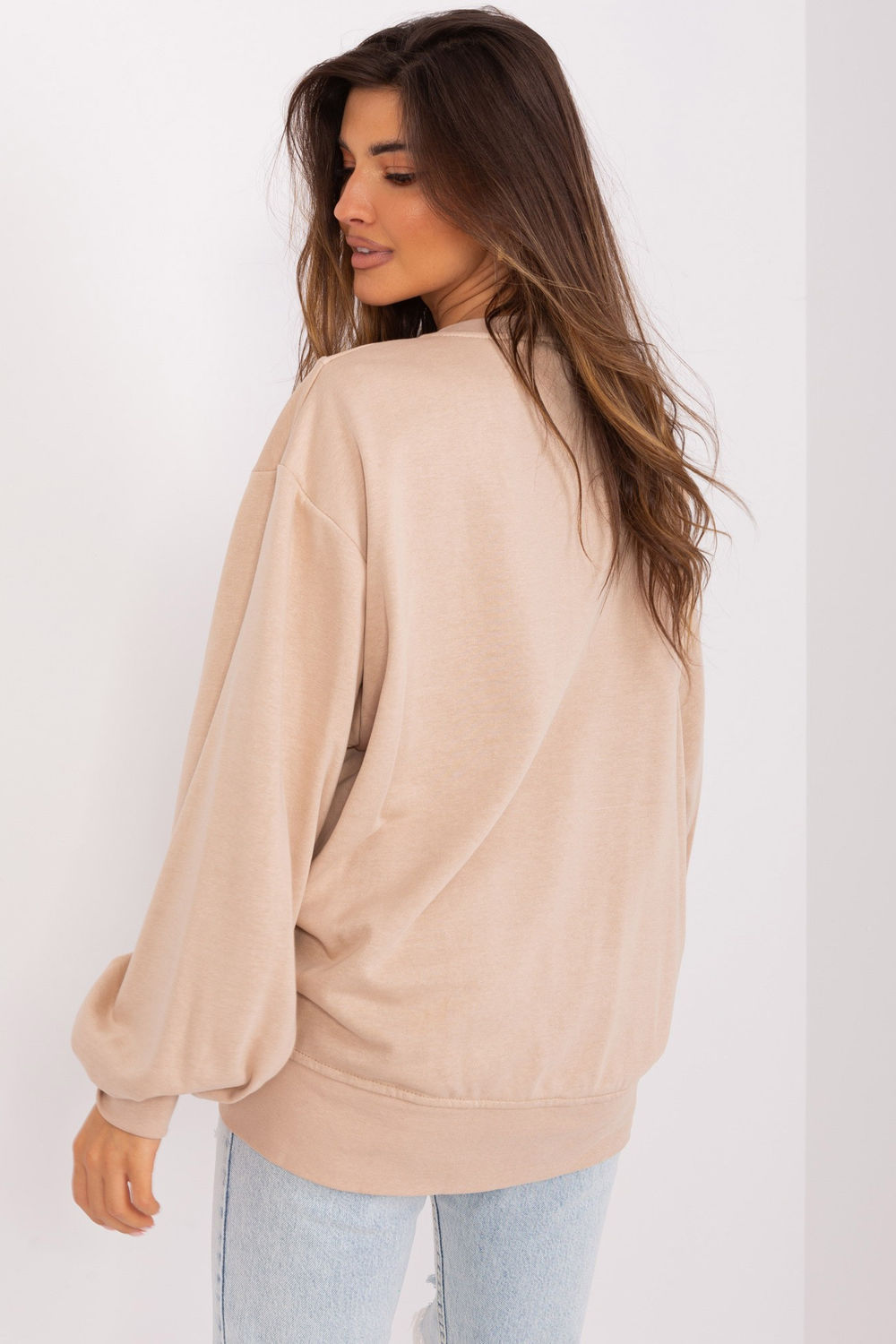 Sweatshirt beige – Image 3