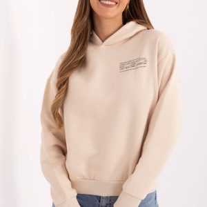 Sweatshirt beige