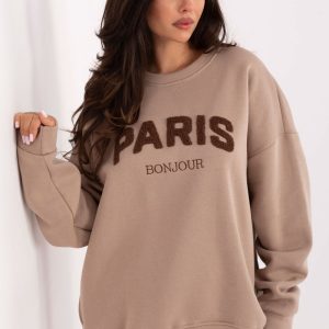 Sweatshirt beige