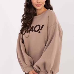 Sweatshirt beige