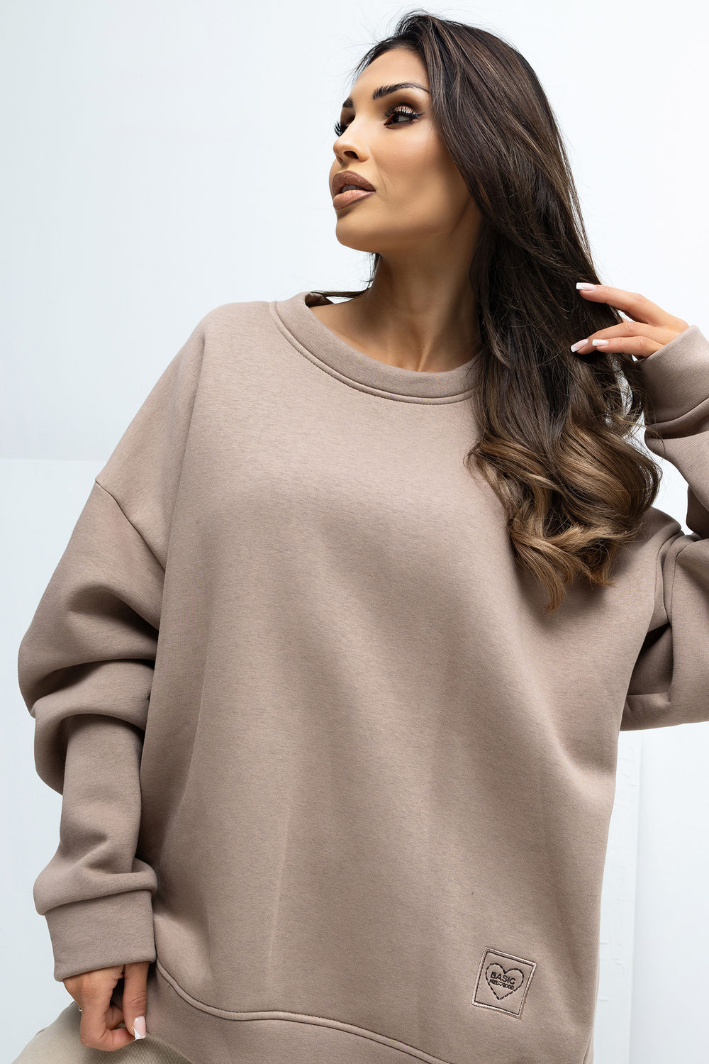 Sweatshirt beige – Image 4