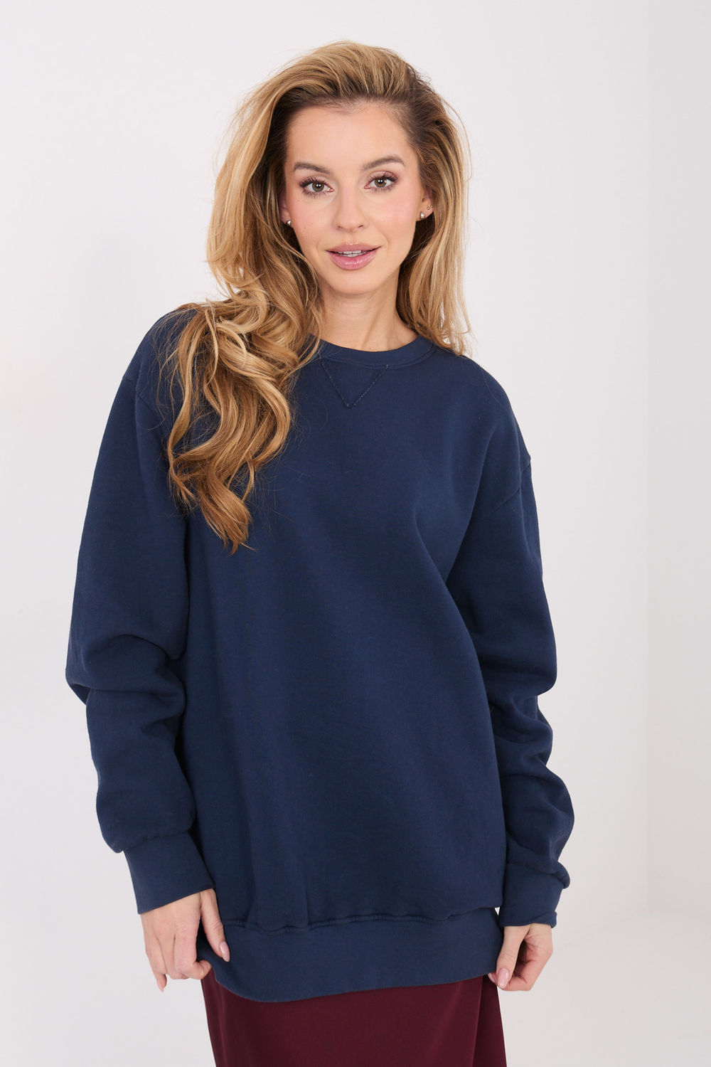Sweatshirt bleu marine