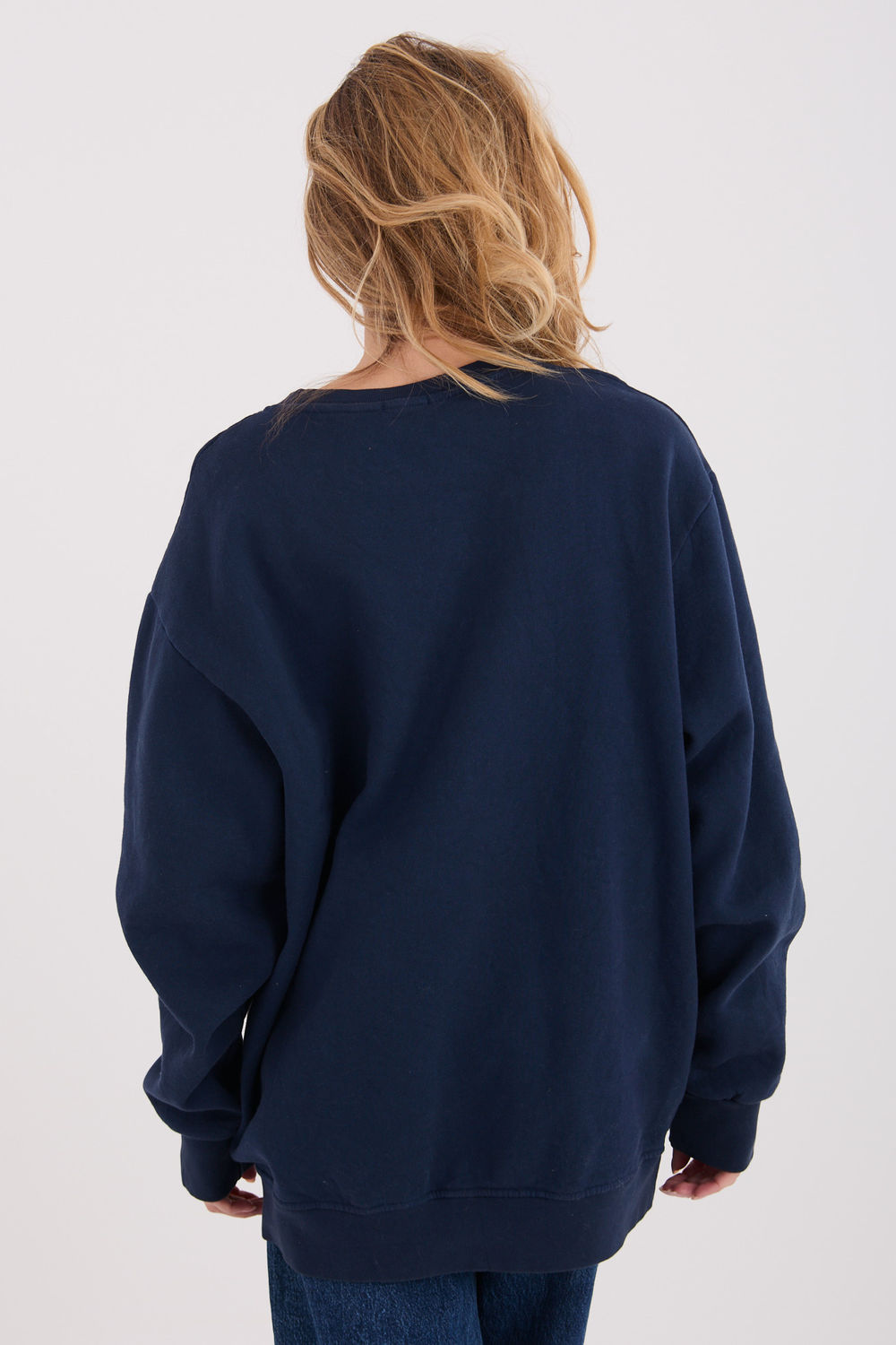 Sweatshirt bleu marine – Image 2