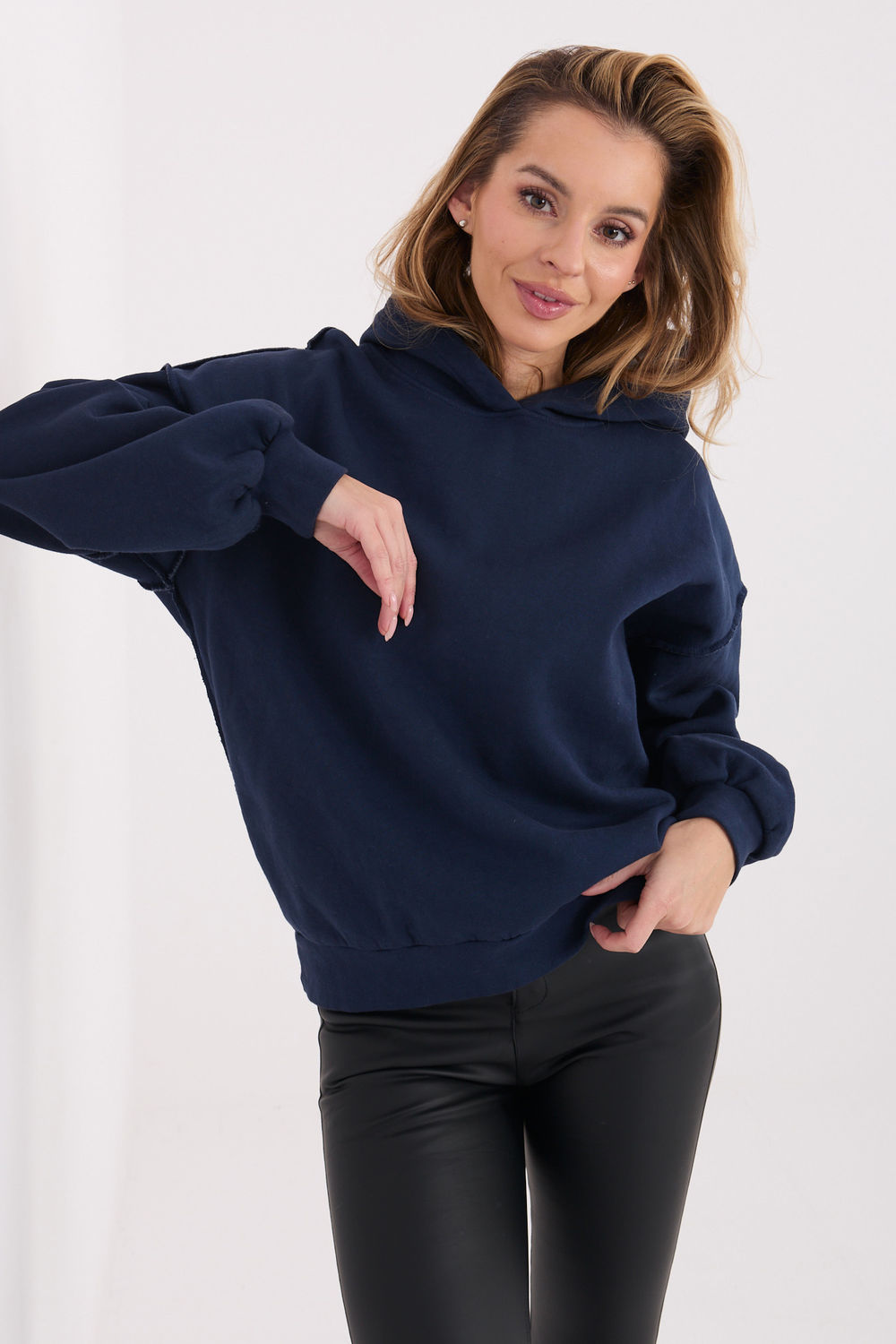Sweatshirt bleu marine