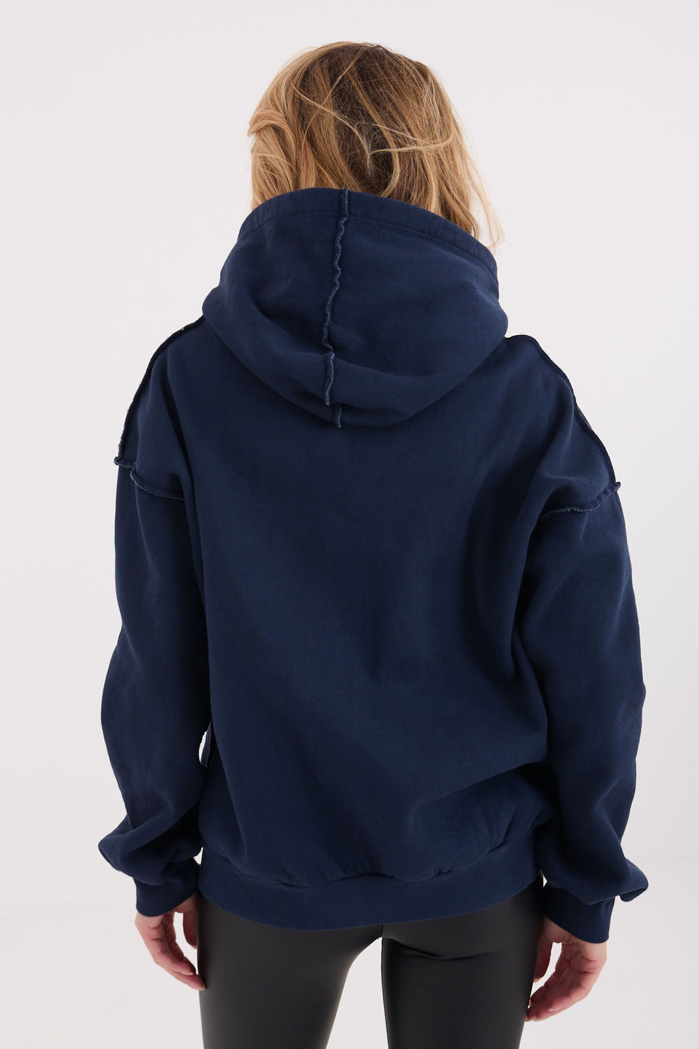 Sweatshirt bleu marine – Image 3