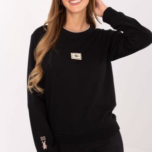 Sweatshirt noir