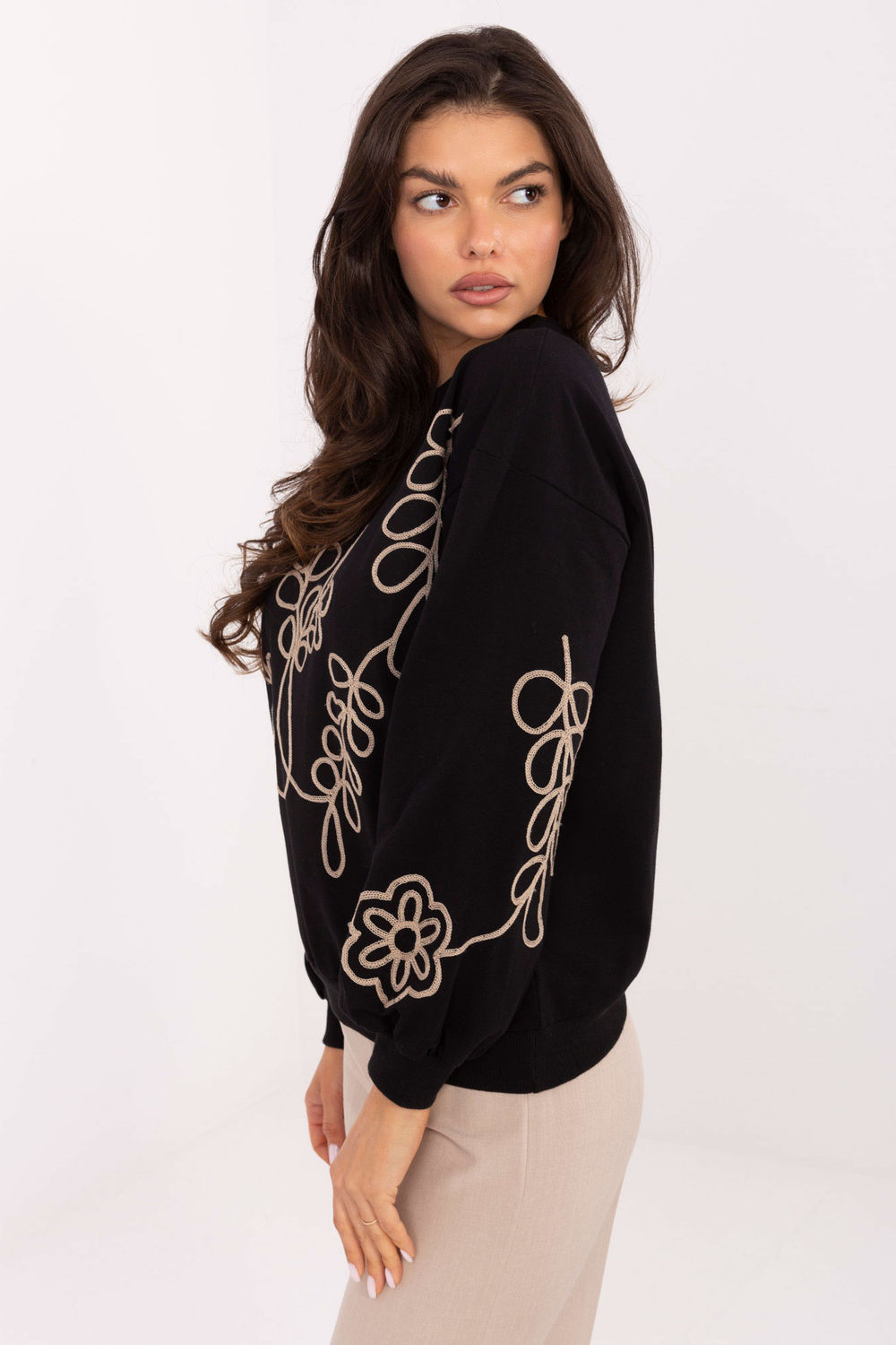 Sweatshirt noir – Image 2