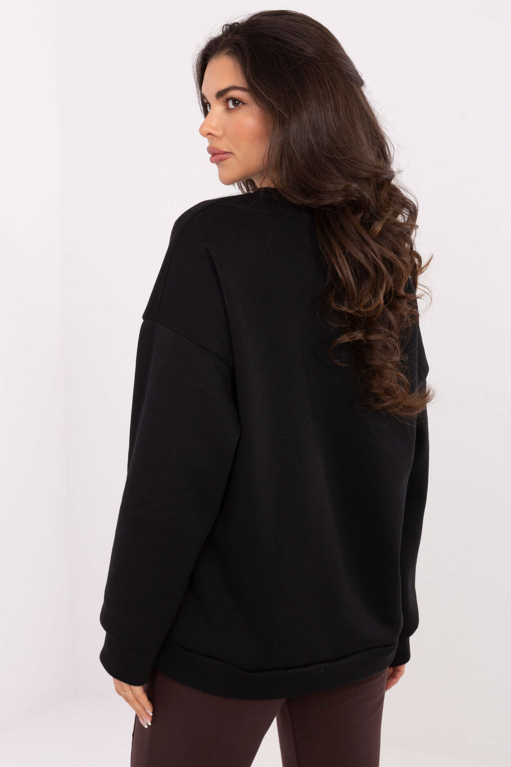 Sweatshirt noir – Image 3