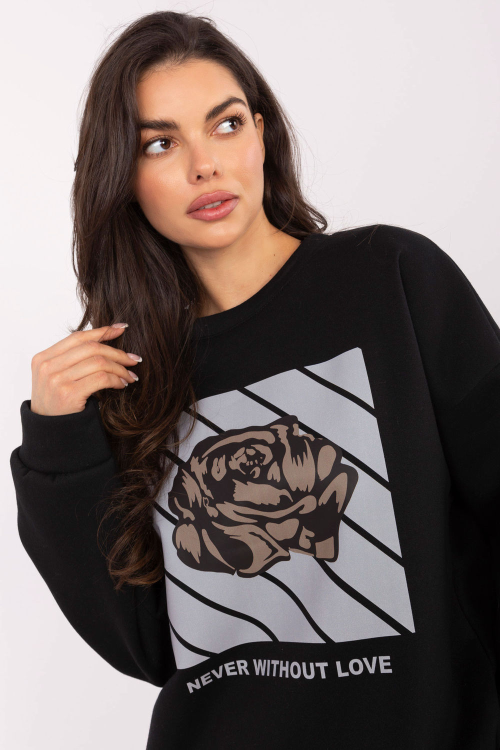 Sweatshirt noir – Image 4