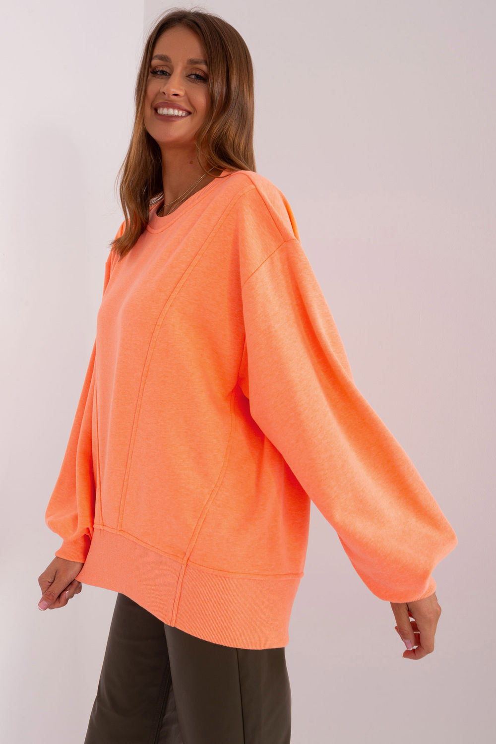 Sweatshirt orange – Image 2
