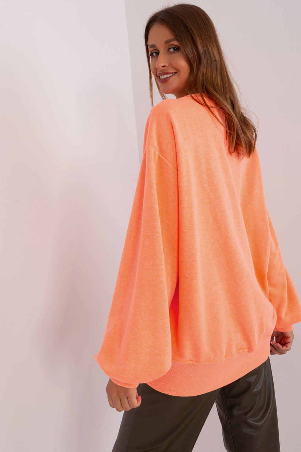 Sweatshirt orange – Image 3