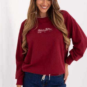 Sweatshirt rouge