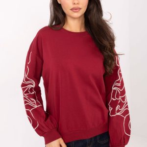 Sweatshirt rouge