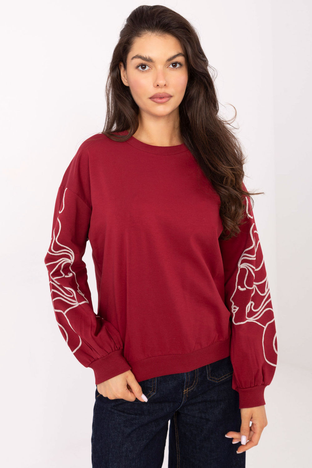 Sweatshirt rouge