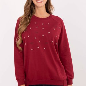 Sweatshirt rouge