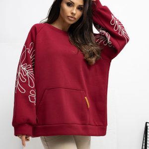 Sweatshirt rouge
