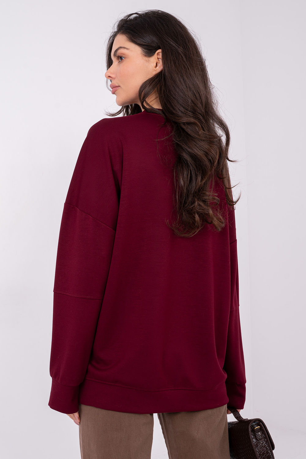 Sweatshirt rouge – Image 3