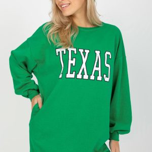 Sweatshirt vert