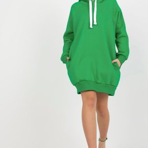 Sweatshirt vert