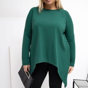 Tunique grande taille vert