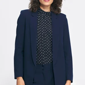 Veste bleue marine