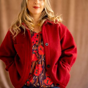 Kit Couture – Veste Géraldine laine bouillie